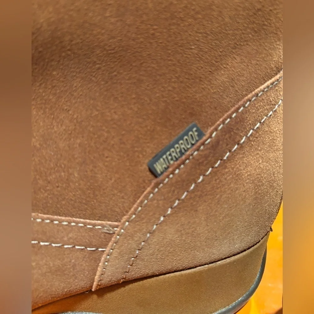 SPORTO Abbey Leather Waterproof boots size 9 in chestnut brown